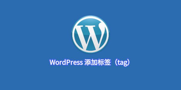 WordPress 添加标签（tag）